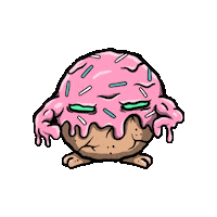 Donut Hole Kfkf Sticker by Kinda FIt Kinda Fat