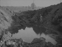 NationalWWIMuseum black and white military mud footage GIF