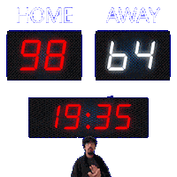 64 Away Sticker