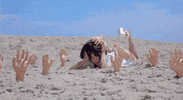 Beach Hands GIF by Su Lee
