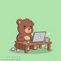 Nervous Coffee GIF by BEARISH