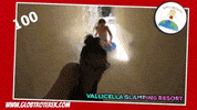 Globtroterek fun pool camping slide GIF