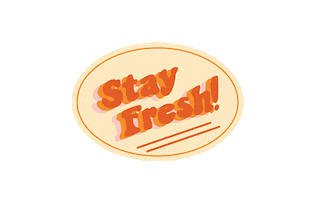 Vintage Stay Fresh Sticker by Shekou Woman