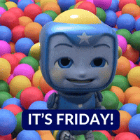 Its Friday Happy Dance GIF by Blue Studios
