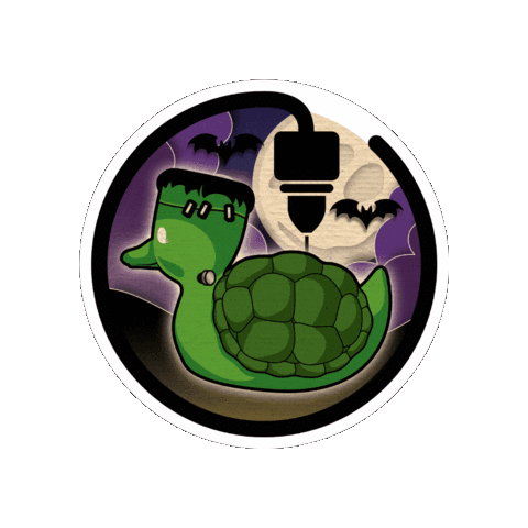 Halloween Monster Sticker by OnlyPrints