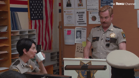 Reno 911 GIF by The Roku Channel