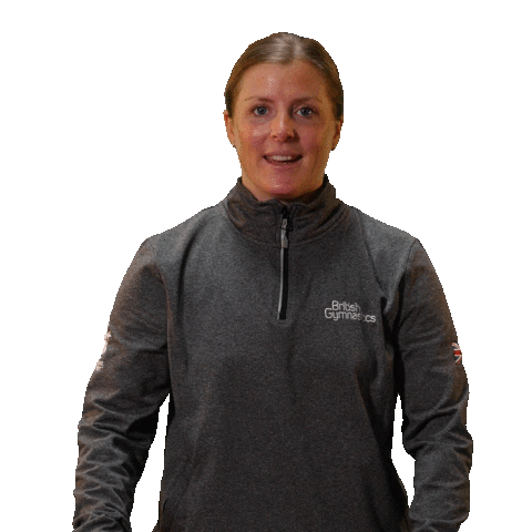 Point Swipe Up Sticker by British Gymnastics