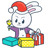 Boxing Day Christmas Sticker by Rewards Bunny