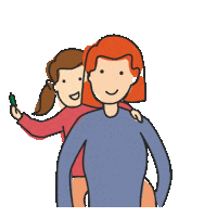 Mutterliebe Sticker by Bundesministerium für Familie, Senioren, Frauen und Jugend