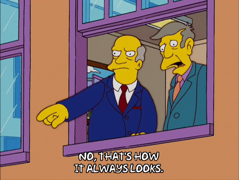 Episode 19 Superintendent Chalmers GIF by The Simpsons