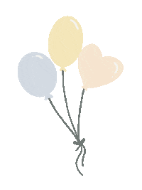 Baby Ballons Sticker by min & mun