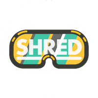 shredfndn snowboarding shred poughkeepsie newburgh Sticker