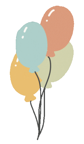 Celebrating Happy Birthday Sticker