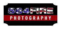 564FirePhotography photography photographer firefighter fire fighter Sticker