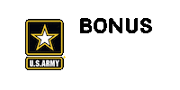 Bonus Sticker by U.S. Army