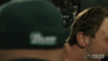 baseball run GIF by GreenWave