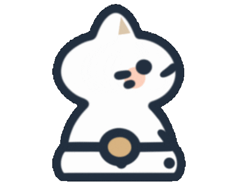 eveoart cat cat gif kitty cat spinning cat Sticker