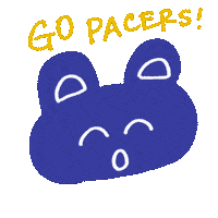moko_neruru nba indiana pacers mokoneru Sticker
