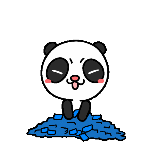 Money Panda Sticker