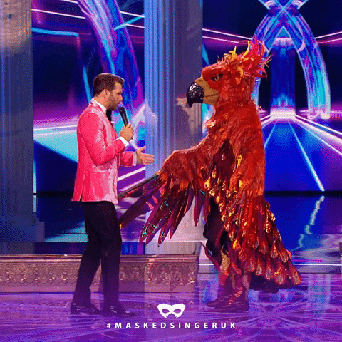 Fly Wings GIF by The Masked Singer UK & The Masked Dancer UK