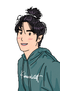 Happy Fanart Sticker