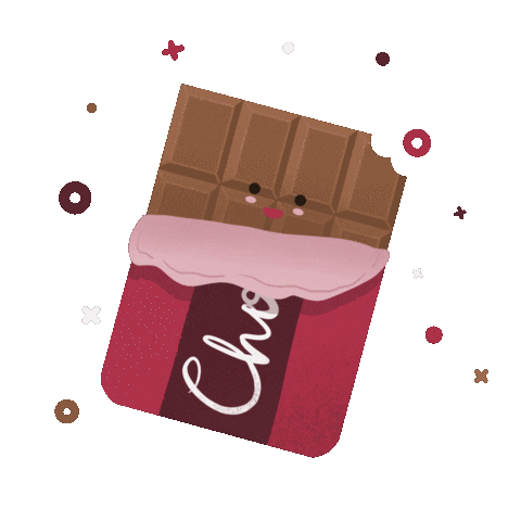 wishmewiz food yummy chocolate snack Sticker