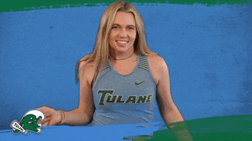 New Orleans Tulane GIF by GreenWave