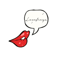 Lingerie Kiss Sticker by lovefreya