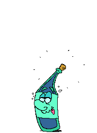 drunk liquor STICKER