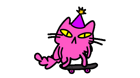 Party Ollie Sticker