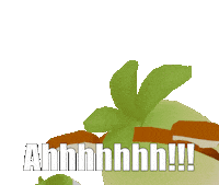 Scream Moomoo Sticker