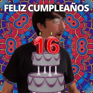 ¡Feliz 16.º cumpleaños!