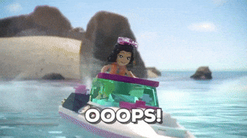 friends falling GIF by LEGO