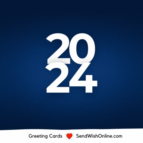 Happy New Year Party GIF by sendwishonline.com