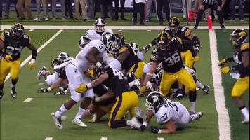 Dont Give Up College Football GIF by Michigan State Football