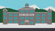 winter landscape GIF by South Park 