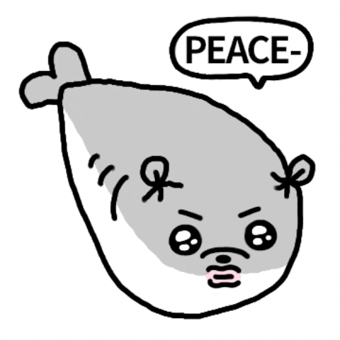 Peace Fish GIF