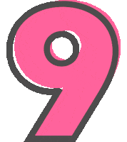 Numbers Saf Sticker by Scrap and Fit