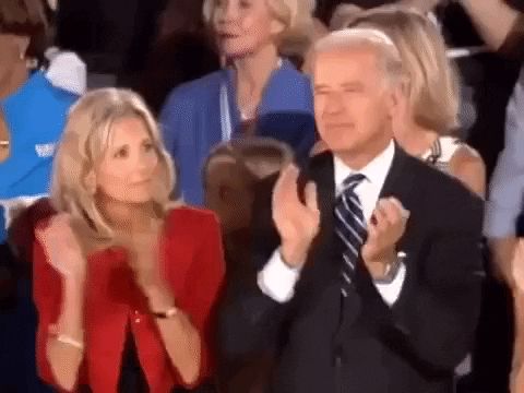 Joe Biden Clap GIF by Obama