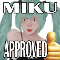 Hatsune Miku Thumbs Up GIF