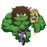 Melting Ice Cream Sticker