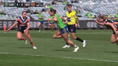 Womens Rugby League Nrl GIF by Canberra Raiders