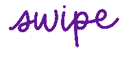 Swipe Arrow Sticker by Zus Designs
