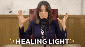 Marianne Williamson Reaction GIF by GIPHY News