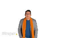 Happy Sticker by Simone Arena