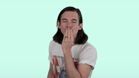 Blow Kiss GIF by Chris Farren