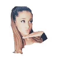 sassy ariana grande STICKER by imoji