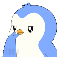Looking All Eyes On You Sticker by Pudgy Penguins