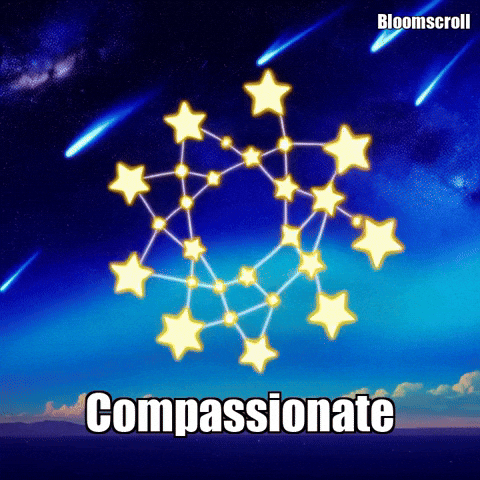 Wisdom Compassion GIF by Bloomscroll