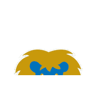 royals lvhs louisville high school louisville royals louis the lion Sticker